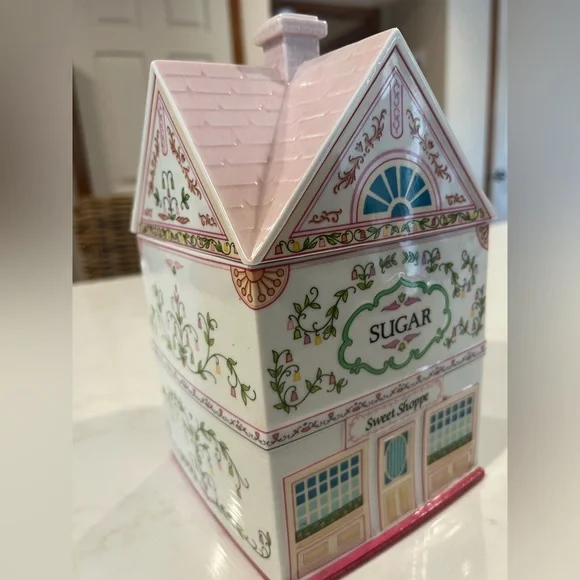Lenox Village Sugar Canister - 1990 - Picture 5 of 8